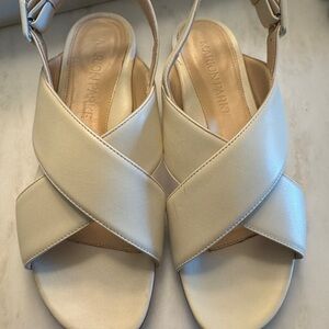 Marion Parke Cream Women's Sandals